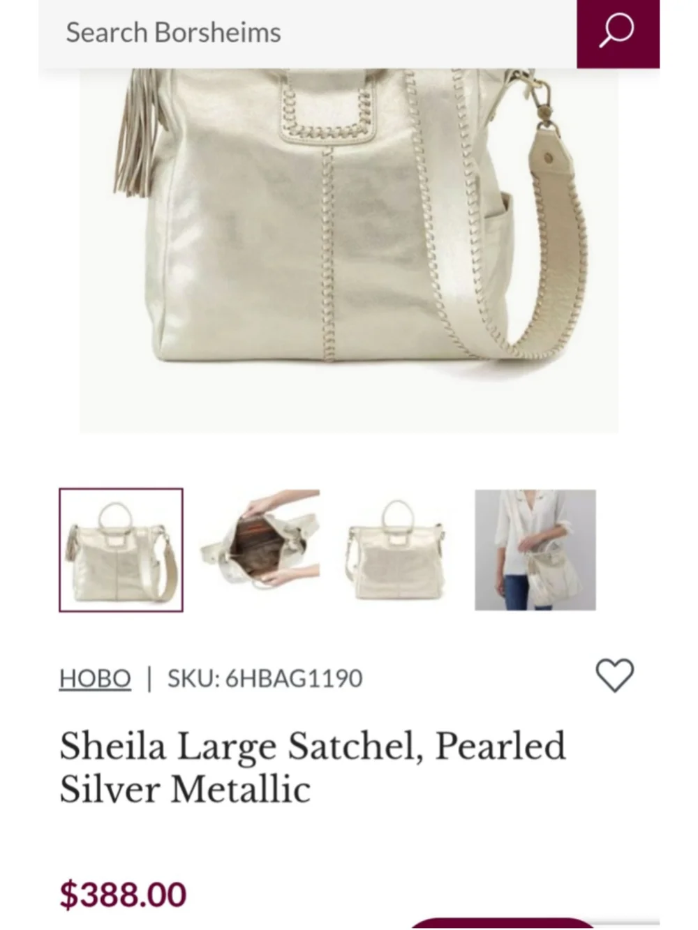 Hobo Sheila Large Satchel